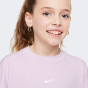 Футболка Nike дитяча G NSW TEE SS OS LBR, фото 4 - інтернет магазин MEGASPORT