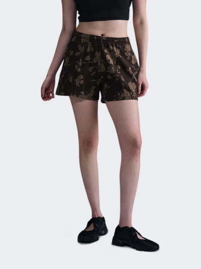 Шорти Nike W NSW NK CHLL FT MR 4" AOP SHT - 173631, фото 1 - інтернет-магазин MEGASPORT