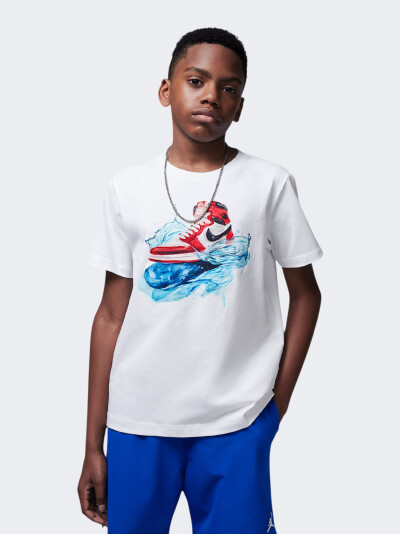 Футболка Jordan JDB AJ1 WAVE SS TEE - 173686, фото 1 - інтернет-магазин MEGASPORT