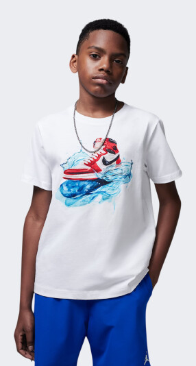 Футболка Jordan дитяча JDB AJ1 WAVE SS TEE - 173686, фото 1 - інтернет-магазин MEGASPORT