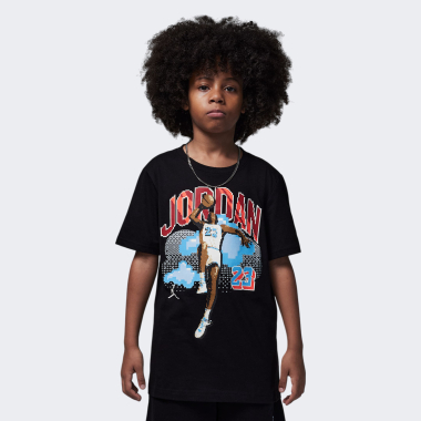 Футболка Jordan дитяча JDB CUSTOMIZED AIR DIGI TEE - 173685, фото 1 - інтернет-магазин MEGASPORT