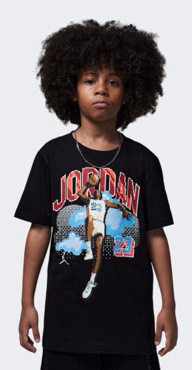 Футболка Jordan дитяча JDB CUSTOMIZED AIR DIGI TEE - 173685, фото 1 - інтернет-магазин MEGASPORT