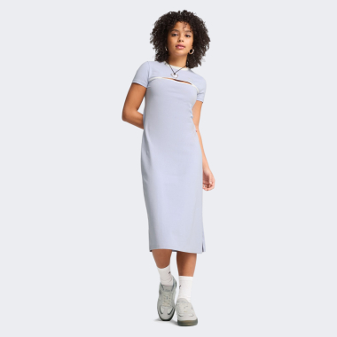 Плаття Puma WARDROBE ESS Midi Cut-Out Dress - 173726, фото 1 - інтернет-магазин MEGASPORT