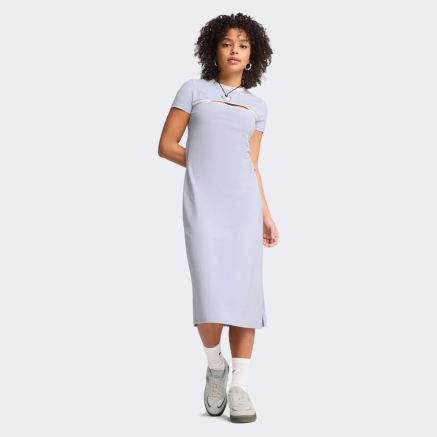 Плаття Puma WARDROBE ESS Midi Cut-Out Dress - 173726, фото 1 - інтернет-магазин MEGASPORT