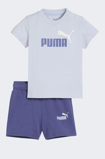 Спортивний костюм Puma дитячий MINICATS ESS Tee and Shorts Set INF - 173741, фото 1 - інтернет-магазин MEGASPORT