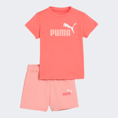 Спортивний костюм Puma дитячий MINICATS ESS Tee and Shorts Set INF - 173740, фото 1 - інтернет-магазин MEGASPORT