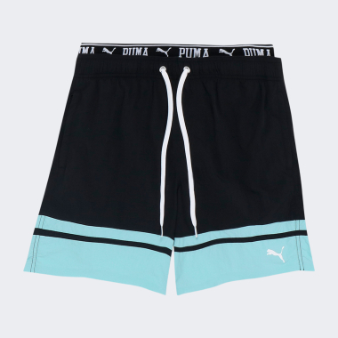 Шорты Puma SWIM MEN COLOUR BLOCK MID SHORTS 1P - 173743, фото 1 - интернет-магазин MEGASPORT