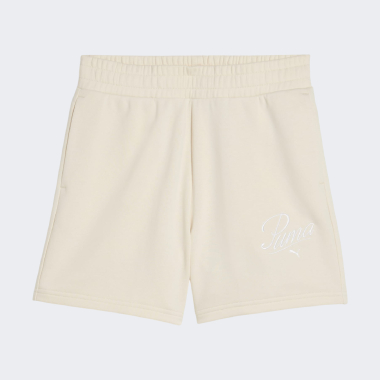 Шорти Puma ESS SCRIPT High-Waist Shorts 5" - 173731, фото 1 - інтернет-магазин MEGASPORT