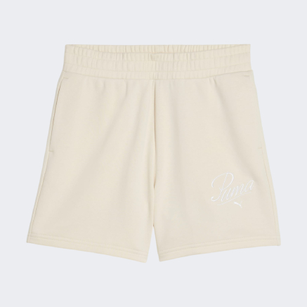 Шорты Puma ESS SCRIPT High-Waist Shorts 5" - 173731, фото 1 - интернет-магазин MEGASPORT