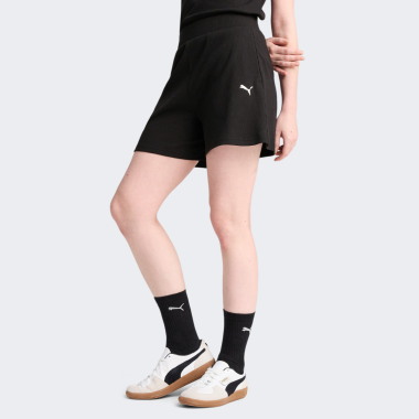 Шорти Puma ESS ELEVATED High-Rise Rib Shorts 5" - 173734, фото 1 - інтернет-магазин MEGASPORT