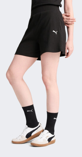 Шорты Puma ESS ELEVATED High-Rise Rib Shorts 5" - 173734, фото 1 - интернет-магазин MEGASPORT
