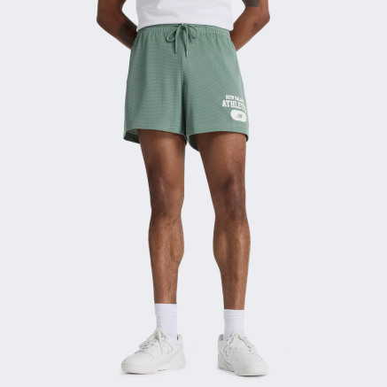 Шорти New Balance Heritage Mesh Graphic Short 5" - 173756, фото 1 - інтернет-магазин MEGASPORT