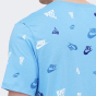 Футболка Nike M NSW TEE 12MO AOP SP25, фото 5 - інтернет магазин MEGASPORT