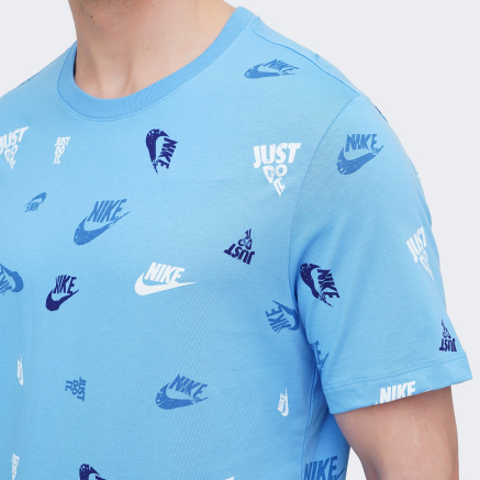 Футболка Nike M NSW TEE 12MO AOP SP25 - 172898, фото 4 - інтернет-магазин MEGASPORT