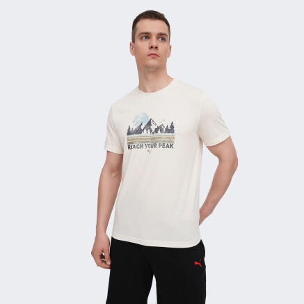 Футболка Puma GRAPHICS OUTDOOR UNISEX TEE - 172716, фото 1 - интернет-магазин MEGASPORT