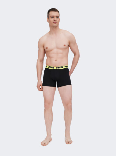 Спідня білизна Puma MEN EVERYDAY BASIC BOXER 2P - 172557, фото 1 - інтернет-магазин MEGASPORT
