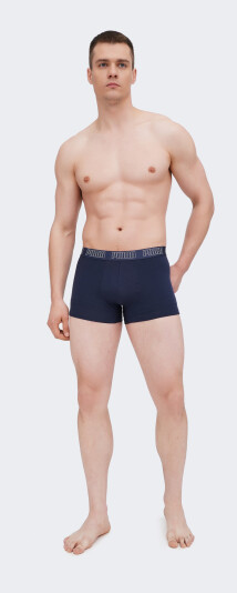 Спідня білизна Puma MEN EVERYDAY TRUNK 2P - 172558, фото 1 - інтернет-магазин MEGASPORT