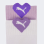 Шкарпетки Puma дитячі KIDS HEART LOGO SHORT CREW 2P, фото 2 - інтернет магазин MEGASPORT