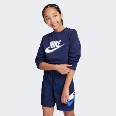 Кофта Nike детская K NSW CLUB FLC CREW LS HBR - 168627, фото 1 - интернет-магазин MEGASPORT