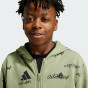 Кофта Adidas дитяча J BLUV FZ HD, фото 5 - інтернет магазин MEGASPORT