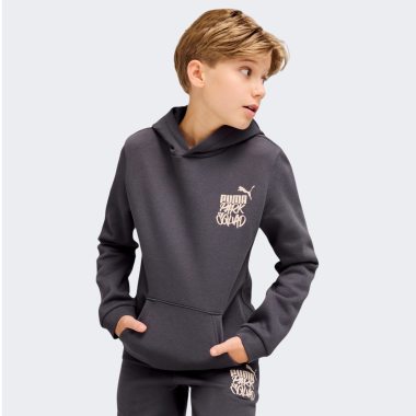 Кофта Puma дитяча ESS+ MID 90s Hoodie FL B - 167714, фото 1 - інтернет-магазин MEGASPORT