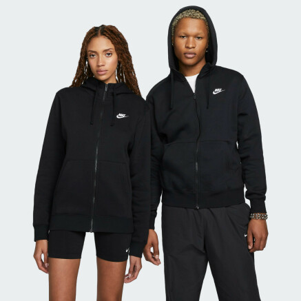 Кофта Nike M Nsw Club Hoodie Fz Bb - 119273, фото 4 - интернет-магазин MEGASPORT