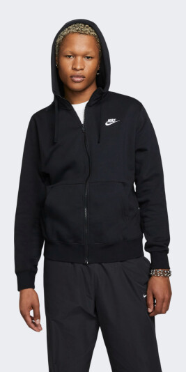 Кофта Nike M Nsw Club Hoodie Fz Bb - 119273, фото 1 - интернет-магазин MEGASPORT