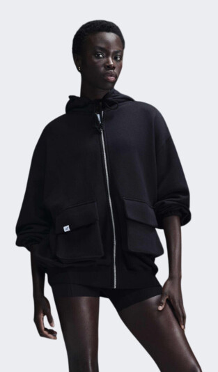 Кофта Nike W NSW DANCE OS FZ HDY - 169551, фото 1 - интернет-магазин MEGASPORT