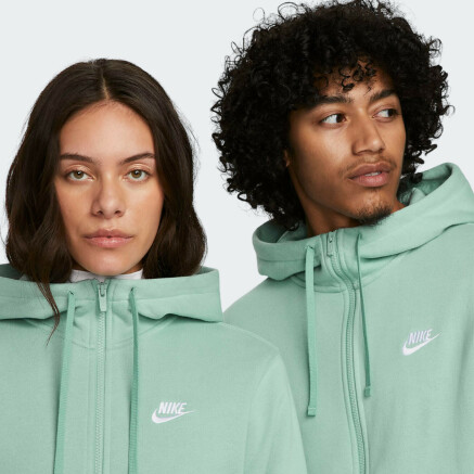 Кофта Nike M NSW CLUB HOODIE FZ BB - 159318, фото 5 - інтернет-магазин MEGASPORT