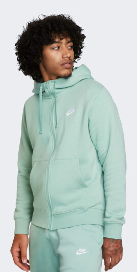 Кофта Nike M NSW CLUB HOODIE FZ BB - 159318, фото 1 - интернет-магазин MEGASPORT