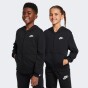 Кофта Nike детская K NSW CLUB FT HD FZ LS LBR, фото 4 - интернет магазин MEGASPORT