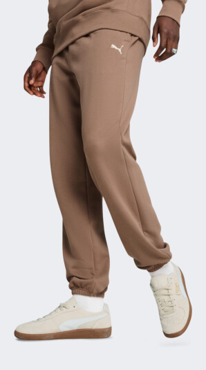 Спортивные штаны Puma WARDROBE ESS Relaxed Sweatpants TR cl - 171306, фото 1 - интернет-магазин MEGASPORT