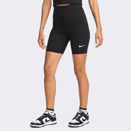 Шорты Nike W NSW NK CLSC HR 8IN SHORT - 162281, фото 1 - интернет-магазин MEGASPORT
