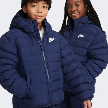 Куртка Nike детская K NSW LOW SYNFL HD JKT - 168487, фото 4 - интернет-магазин MEGASPORT