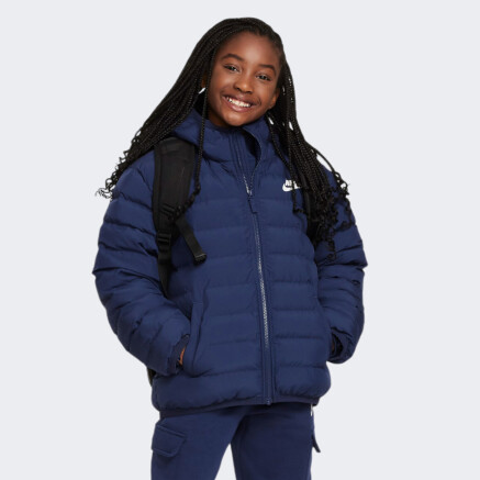 Куртка Nike детская K NSW LOW SYNFL HD JKT - 168487, фото 1 - интернет-магазин MEGASPORT