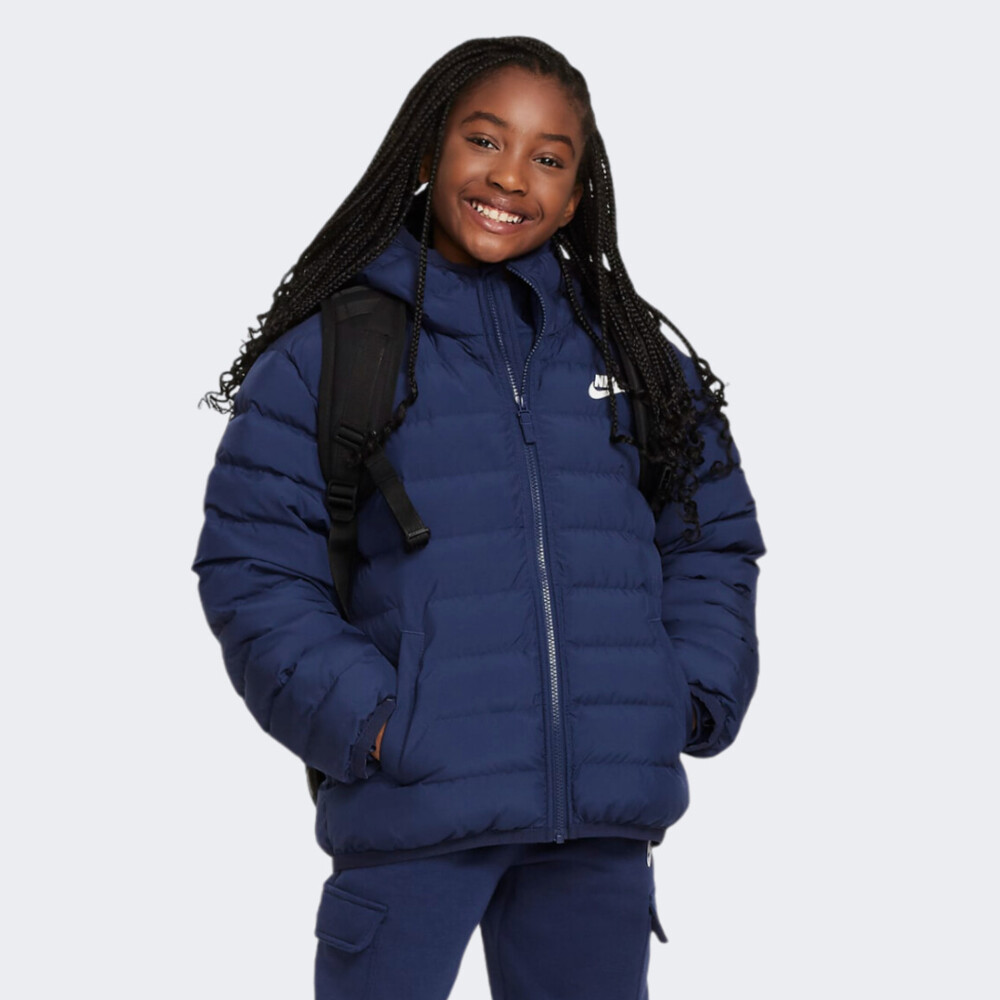 Куртка Nike детская K NSW LOW SYNFL HD JKT | Цвет: синий