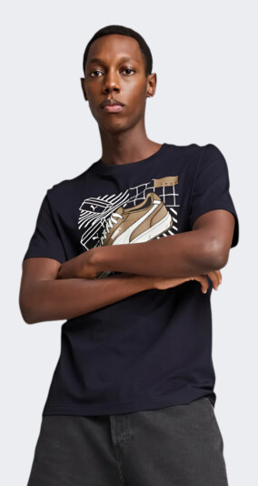 Футболка Puma GRAPHICS Sneaker Tee - 172548, фото 1 - интернет-магазин MEGASPORT