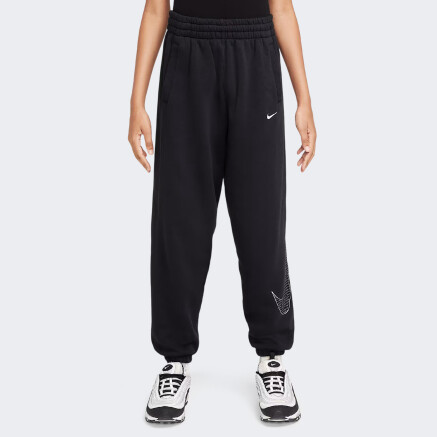 Спортивнi штани Nike дитячі G NSW CLUB FLC LOOSE PANT SHNE - 169893, фото 1 - інтернет-магазин MEGASPORT
