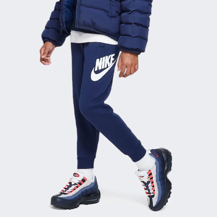 Спортивнi штани Nike дитячі K NSW CLUB FLC JGGR HBR - 167618, фото 1 - інтернет-магазин MEGASPORT