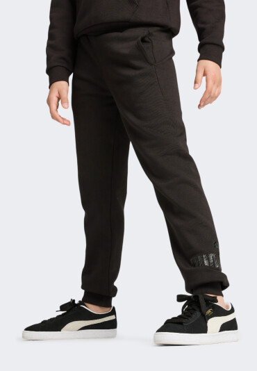 Спортивные штаны Puma детские ESS+ ANIMAL Sweatpants FL G - 167949, фото 1 - интернет-магазин MEGASPORT