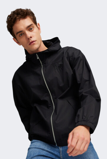 Ветровка Puma Hooded Cotton Jacket - 164430, фото 1 - интернет-магазин MEGASPORT