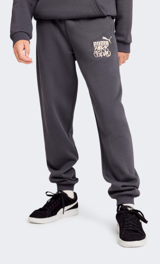 Спортивные штаны Puma детские ESS+ MID 90s Sweatpants FL B - 167715, фото 1 - интернет-магазин MEGASPORT