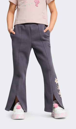 Спортивные штаны Puma детские X TROLLS Flared Pants FL - 167695, фото 1 - интернет-магазин MEGASPORT