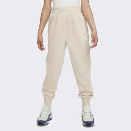 Спортивные штаны Nike детские G NSW CLUB FLC HR FTD PNT LBR - 157777, фото 1 - интернет-магазин MEGASPORT