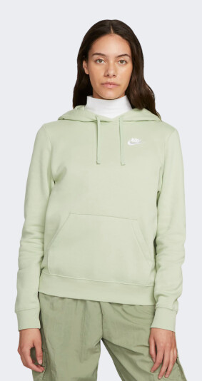 Кофта Nike W NSW CLUB FLC STD PO HDY - 158546, фото 1 - інтернет-магазин MEGASPORT