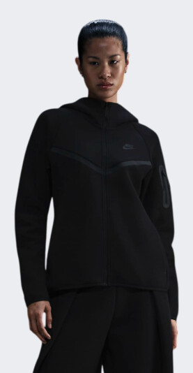 Кофта Nike W NSW TCH FLC WR FZ HDY 2 - 171847, фото 1 - интернет-магазин MEGASPORT