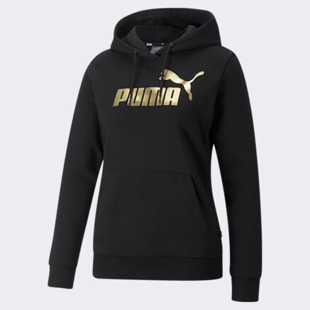 Кофта Puma ESS+ Metallic Logo Hoodie FL - 148523, фото 4 - інтернет-магазин MEGASPORT