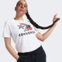 Футболка Converse CHERRY STAR CHEVRON INFILL TEE, фото 2 - интернет магазин MEGASPORT