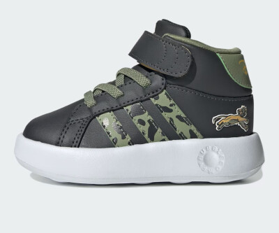 Кроссовки Adidas детские GRAND COURT MID Lio - 168580, фото 1 - интернет-магазин MEGASPORT