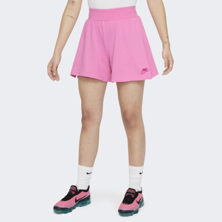 Шорты Nike детские G NSW SHORT JSY LBR - 165093, фото 1 - интернет-магазин MEGASPORT